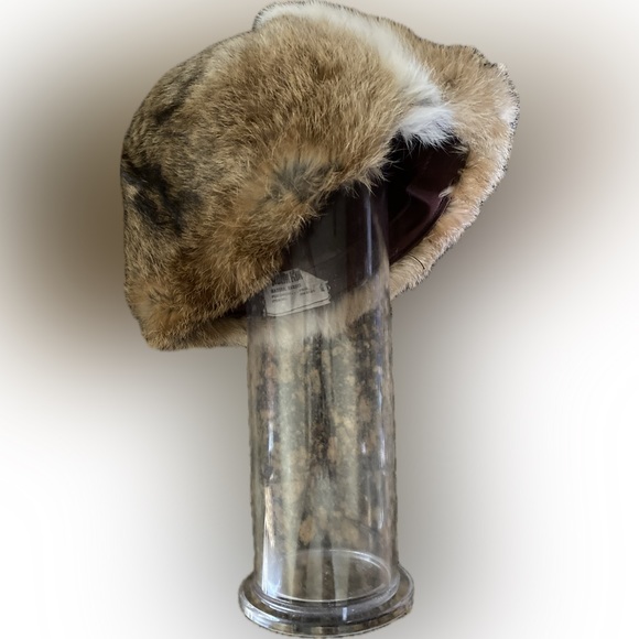 VINTAGE North King - Lovely blonde rabbit fur bucket hat, Size: M (fits … - Picture 1 of 6